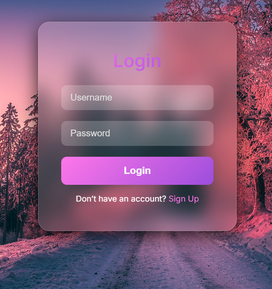 Login Snowfall